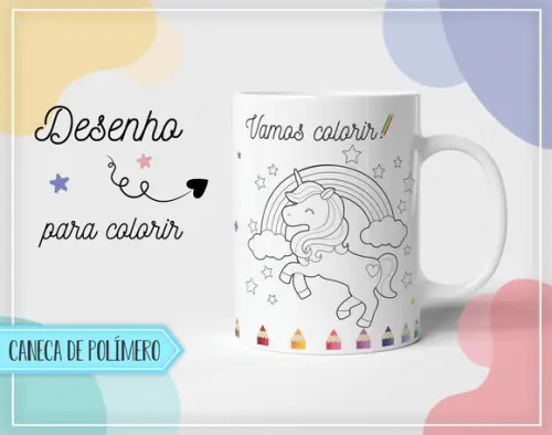 Arquivo Sublimação Caneca Dia das Crianças (compre 1 Leve+1