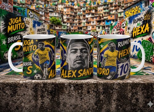 Arquivo para sublimação Arte Caneca Copa 26 - compre 1 e Leve+5