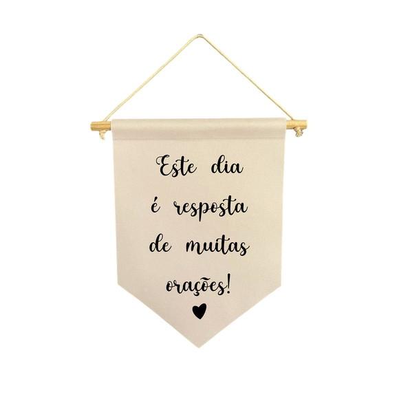 Flamula Decorativa Este Dia É Resposta de Muitas Orações