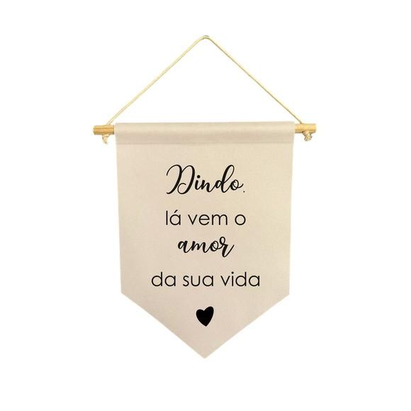 Flamula Casamento Dindo La Vem o Amor da Sua Vida