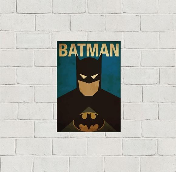 Placa Decorativa Heróis Marvel 20x30