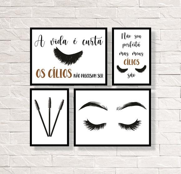 Placas Decorativas Spa Estética Massagem em mdf