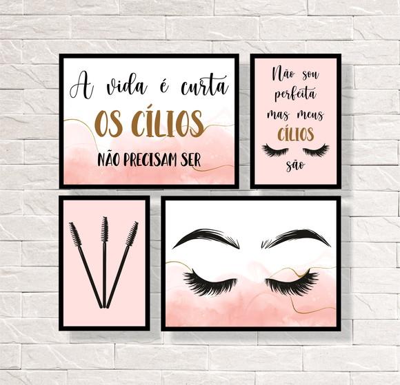 Placas Decorativas Spa Estética Massagem em mdf