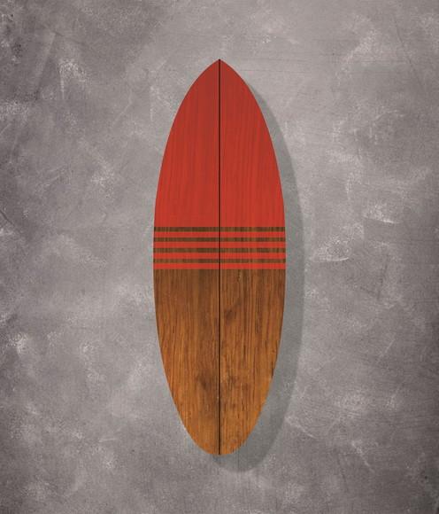 Prancha de Surf Decorativa em mdf