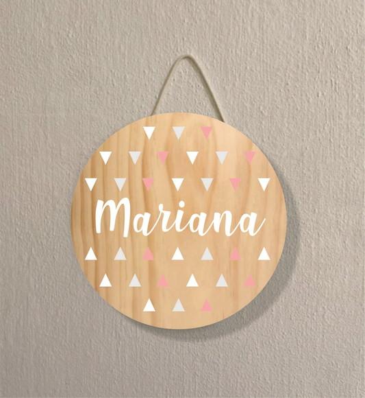 Placa Decoração Infantil Porta Maternidade em mdf
