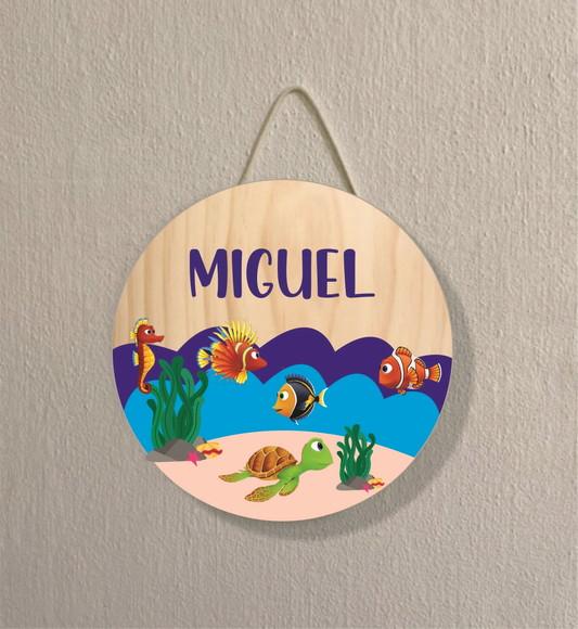 Placa Decoração Infantil Porta Maternidade em mdf