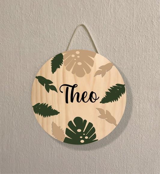 Placa Decoração Infantil Porta Maternidade em mdf