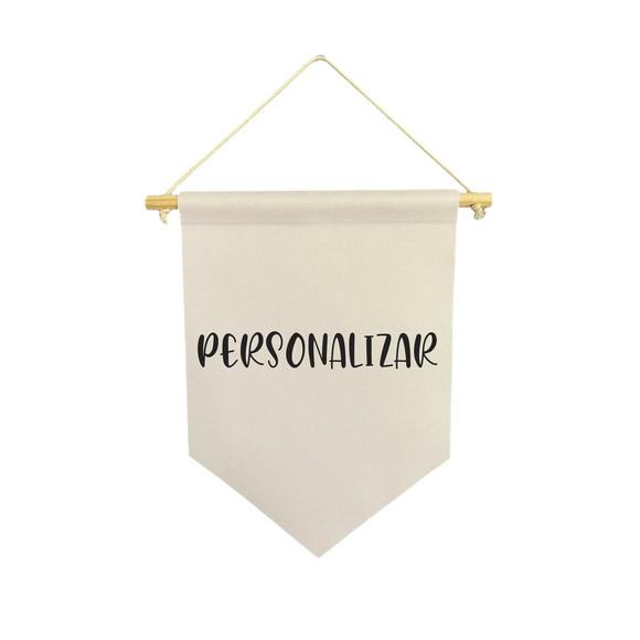 3 Flamulas Decorativa Personalizada 30x40cm