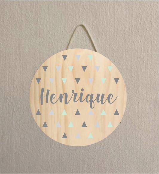 Placa Decoração Infantil Porta Maternidade em mdf