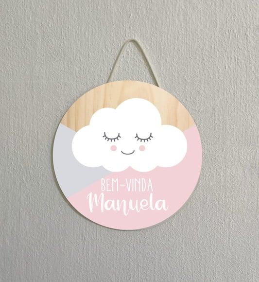 Placa Decoração Infantil Porta Maternidade