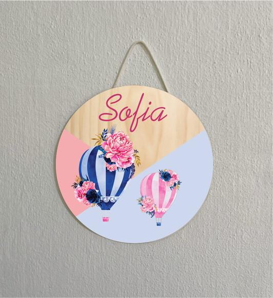 Placa Decoração Infantil Porta Maternidade