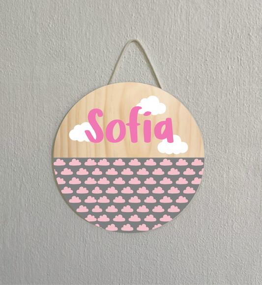 Placa Decoração Infantil Porta Maternidade