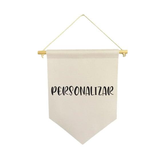 2 Flamulas Decorativa Personalizada 23x30