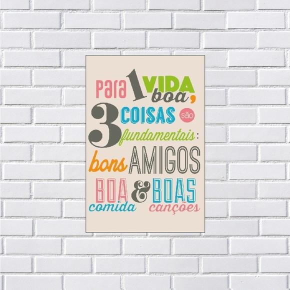 Placa Decorativa frases 20x30