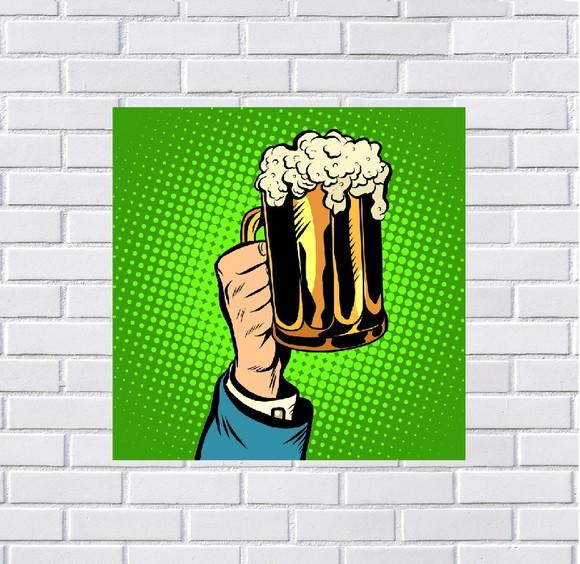 Placa Decorativa Bar Bebidas 20x20