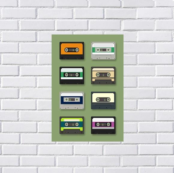 Placa Decorativa Bandas Música 20x30