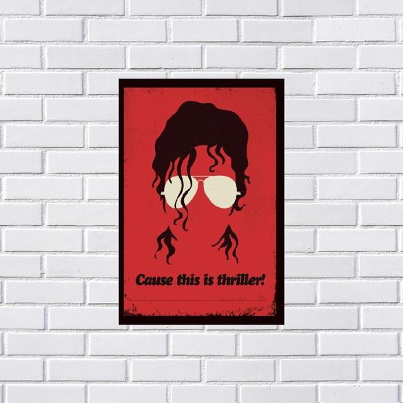 Placa Decorativa Bandas Música 20x30