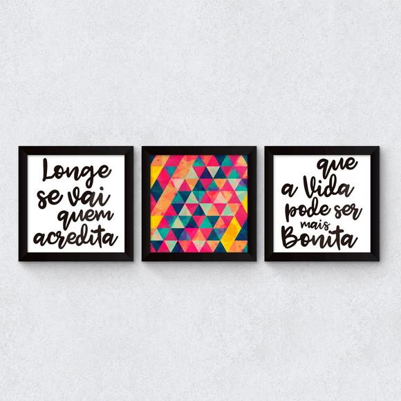 Placas decorativas longe se vai quem acredita em mdf