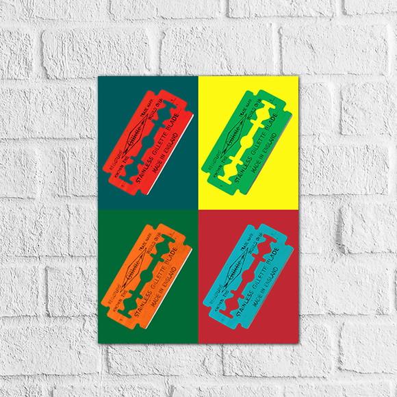 Placa Decorativa Barbearia barbeiro barber shop em mdf