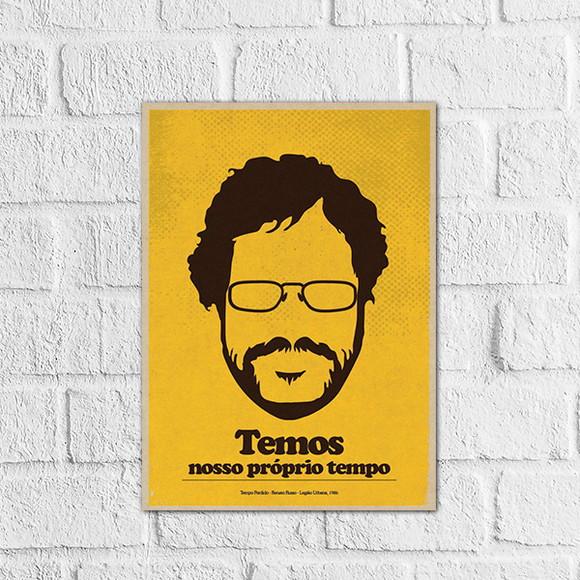 Placa Decorativa Bandas Música