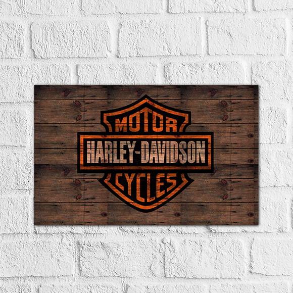 Placa Decorativa carros e motos em mdf 20x30