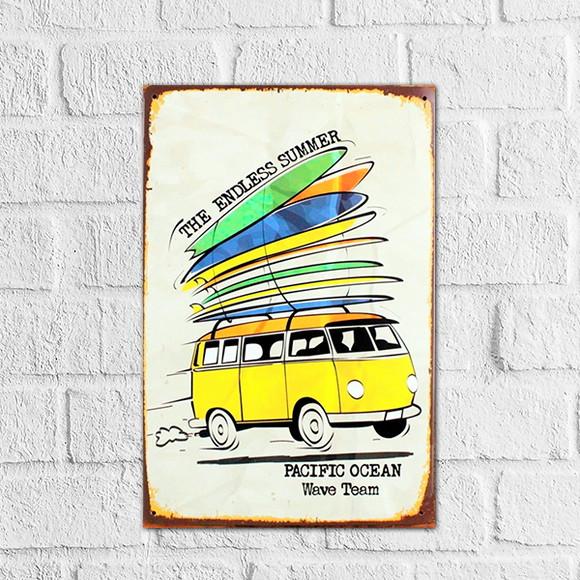 Placa Decorativa carros e motos em mdf 20x30