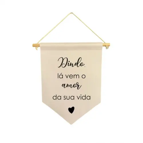 Flamula Casamento Dindo La Vem o Amor da Sua Vida