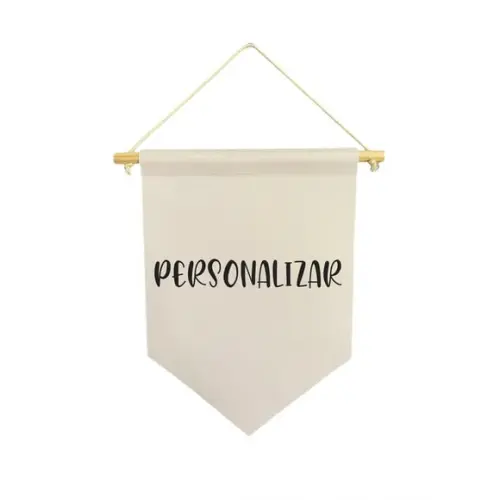 1 Flamulas Decorativa Personalizada 23x30