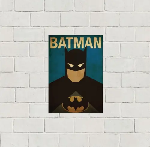 Placa Decorativa Heróis Marvel 20x30