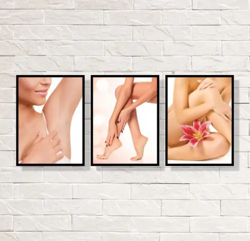 Placas Decorativas Spa Estética Beleza em mdf