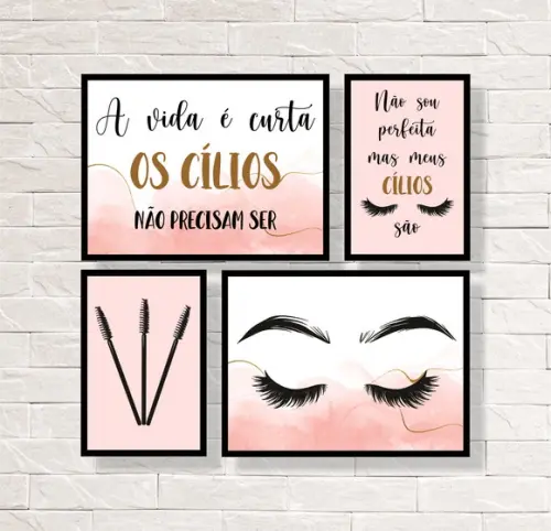 Placas Decorativas Spa Estética Massagem em mdf