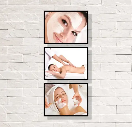 Placas Decorativas Spa Estética Beleza em mdf