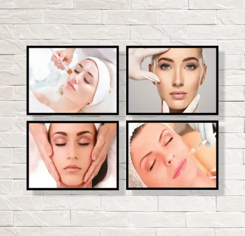 Placas Decorativas Spa Estética Beleza em mdf