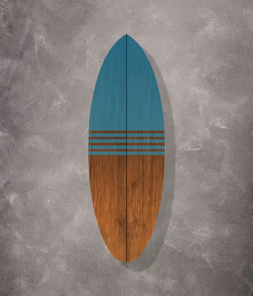 Prancha de Surf Decorativa em mdf
