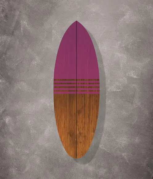 Prancha de Surf Decorativa em mdf