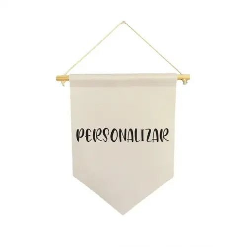 3 Flamulas Decorativa Personalizada 30x40cm