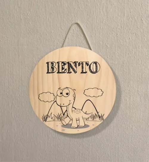 Placa Decoração Infantil Porta Maternidade em mdf