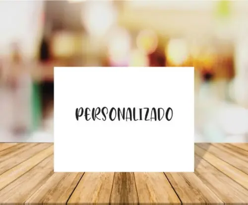 Placa Decorativa Personalizada mdf 30x40cm