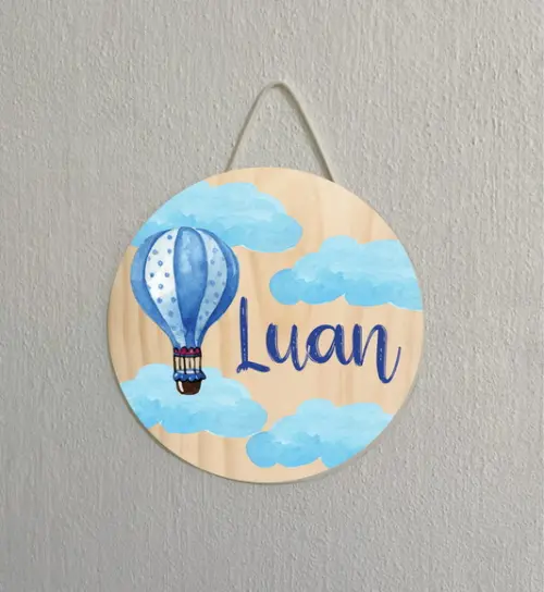 Placa Decoração Infantil Porta Maternidade