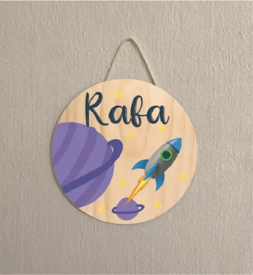 Placa Decoração Infantil Porta Maternidade