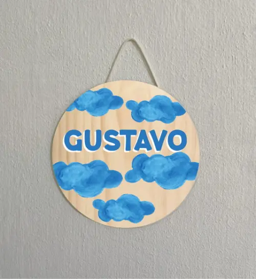 Placa Decoração Infantil Porta Maternidade