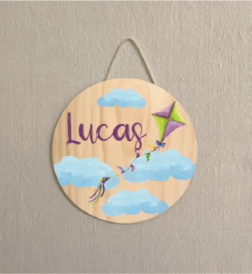 Placa Decoração Infantil Porta Maternidade