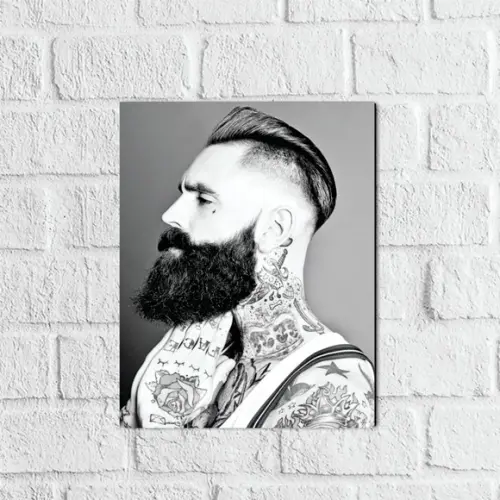 Placa Decorativa Barbearia barbeiro corte em mdf