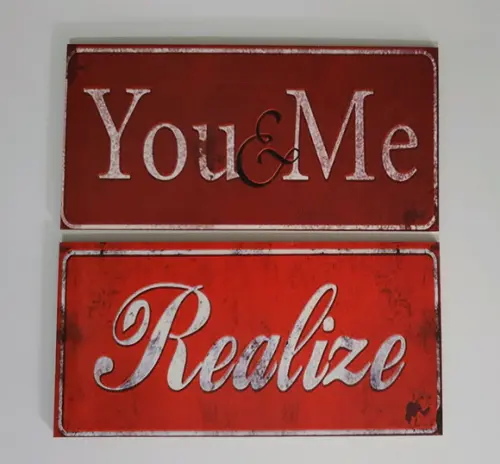 Placas decorativas you e me lar doce lar em mdf 30x15