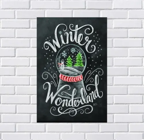 Placa Decorativa Natal 20x30
