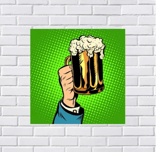 Placa Decorativa Bar Bebidas 20x20