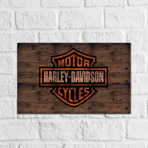 Placa Decorativa carros e motos em mdf 20x30
