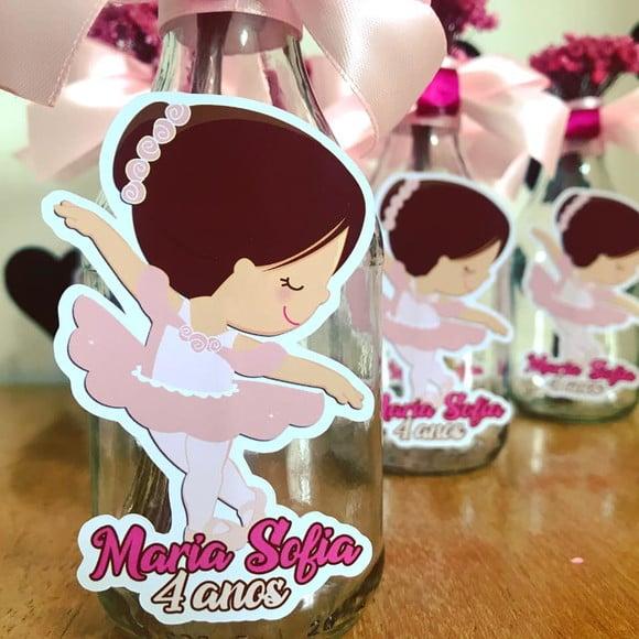 Centro de mesa Bailarina com flores
