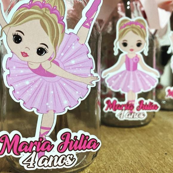 Centro de mesa Bailarina com flores