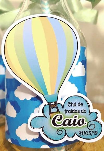 Centro de mesa Balões & Cataventos